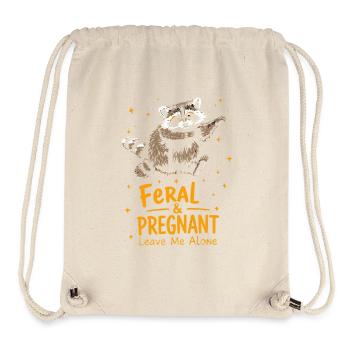 Schwangerschaft Neue Mutter Süßigkeiten Herz Niedliche Baby Enthüllung - Stanley/Stella recycelter Gym Bag - Naturweiß - Vorne