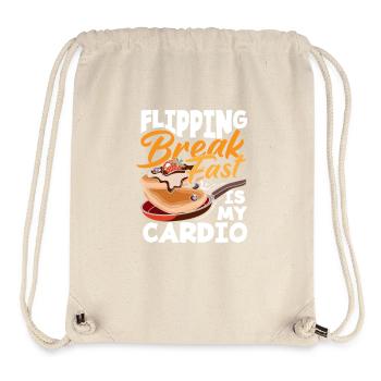 Pancake Flipping Breakfast Is My Cardio - Stanley/Stella Recycled Gym Bag - natural - Front