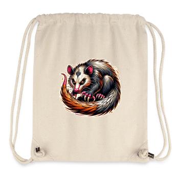 Opossum - Stanley/Stella Recycled Gym Bag - natural - Front
