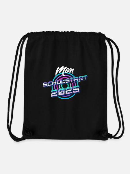 Schulanfang 2025 Erstklässler Schule Kind - Stanley/Stella recycelter Gym Bag - Schwarz