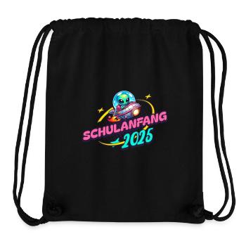 Schulanfang 2025 Erstklässler Schule Kind - Stanley/Stella recycelter Gym Bag - Schwarz - Vorne