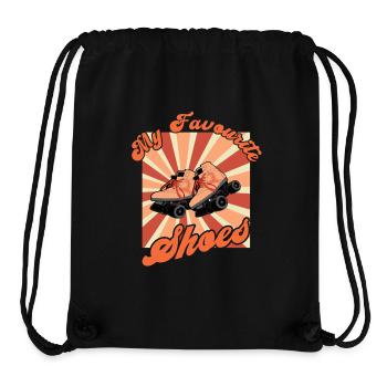 Rollerskater My Shoes Roller Skate Disco - Stanley/Stella Recycled Gym Bag - black - Front