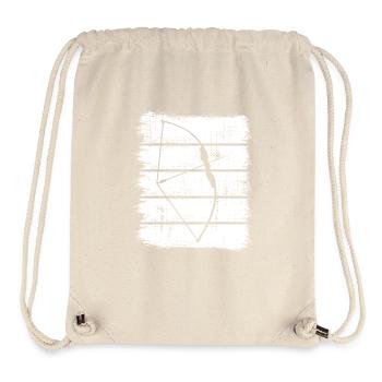 Bogenjagd - Stanley/Stella recycelter Gym Bag - Naturweiß - Vorne