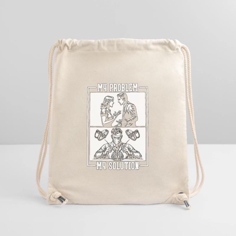 Neurosurgeon My Problem My Solution Pictogram Dad Stanley/Stella recycelter Gym Bag