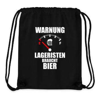 LAGERISTEN Saying Beer - Stanley/Stella Recycled Gym Bag - black - Front