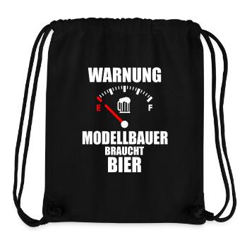 MODELLBAUER Saying Beer - Stanley/Stella Recycled Gym Bag - black - Front