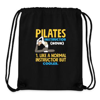 Entraîneur de Pilates Nomen Cool And Loose - Sac à cordon recyclé Stanley/Stella - noir - Devant