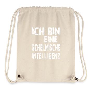 AI Saying I'm a mischievous intelligence - Stanley/Stella Recycled Gym Bag - natural - Front