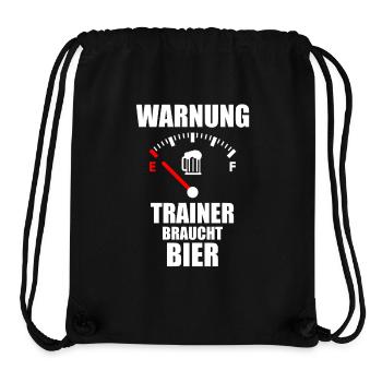 TRAINER Saying Beer - Stanley/Stella Recycled Gym Bag - black - Front