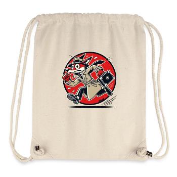 Agent Fox – Spy on a Secret Mission - Stanley/Stella Recycled Gym Bag - natural - Front