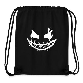 Halloween Gesicht zum fürchten - cooler Style - Stanley/Stella recycelter Gym Bag - Schwarz - Vorne