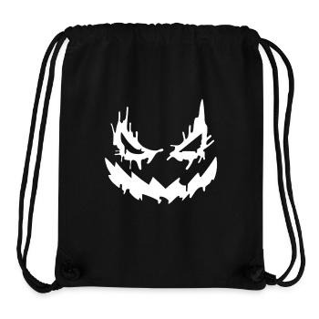 Halloween Gesicht zum fürchten - cooler Style - Stanley/Stella recycelter Gym Bag - Schwarz - Vorne
