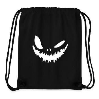 Halloween Gesicht zum fürchten - cooler Style - Stanley/Stella recycelter Gym Bag - Schwarz - Vorne
