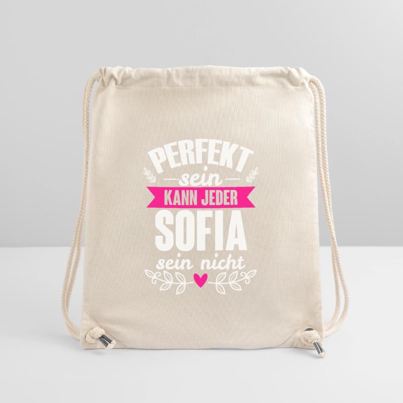 Sofia - Perfekt Sein Kann Jeder Sofia Sein Nicht Stanley/Stella recycelter Gym Bag