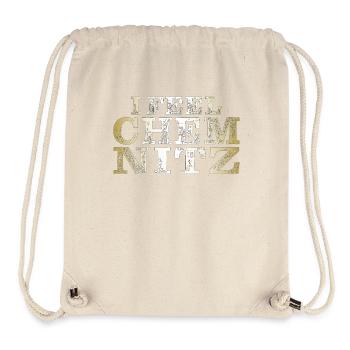 I FEEL CHEMNITZ - Stanley/Stella Recycled Gym Bag - natural - Front