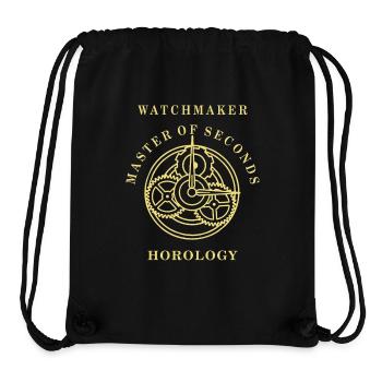 HOROLOGY WATCHMAKER MASTER OF SECONDS - Stanley/Stella recycelter Gym Bag - Schwarz - Vorne