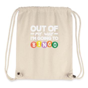 Bingo Players on the Way to Bingo - Stanley/Stella Recycled Gym Bag - natural - Front