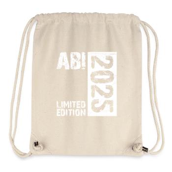 ABI 2025 Abitur Abschluss Lustiges Abiturienten - Stanley/Stella recycelter Gym Bag - Naturweiß - Vorne