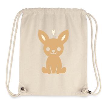 Reh - Stanley/Stella recycelter Gym Bag - Naturweiß - Vorne