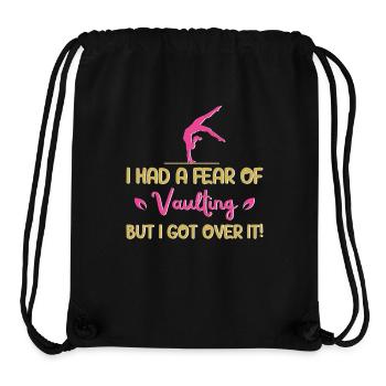 Gymnastik Training Fitness Gym - Stanley/Stella recycelter Gym Bag - Schwarz - Vorne