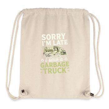 Sorry, I'm late, I have a - Stanley/Stella Recycled Gym Bag - natural - Front