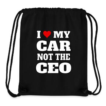 Auto Car CEO Gift Tuning Engine Vehicle Vehicle - Stanley/Stella Recycled Gym Bag - black - Front