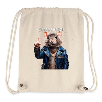 RAT'S WORD OF HONOR - Stanley/Stella Recycled Gym Bag - natural - Front