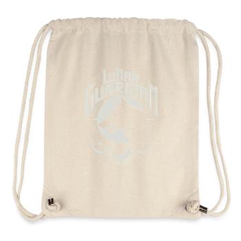Lunar Guardian Wolf Silhouette Kunst - Stanley/Stella recycelter Gym Bag - Naturweiß - Vorne