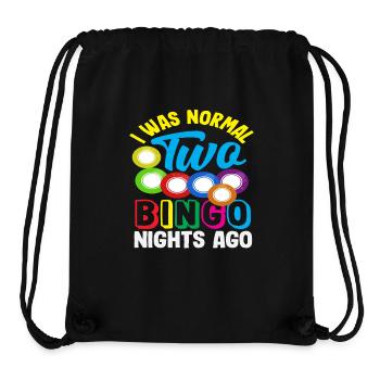 Bingo Player Two Nights Ago Normal - Stanley/Stella Recycled Gym Bag - black - Front