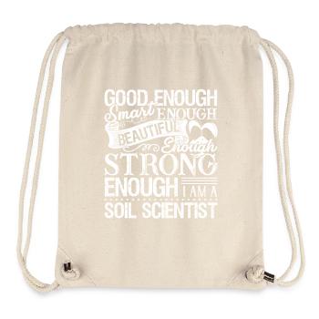 Soil Scientist Strong Soil Scientist - Stanley/Stella Recycled Gym Bag - natural - Front
