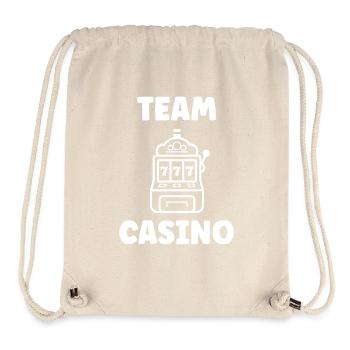 Kasino - Stanley/Stella recycelter Gym Bag - Naturweiß - Vorne