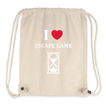 Escape game - Stanley/Stella Recycled Gym Bag - natural - Front