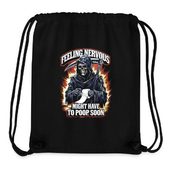 Reizdarm-Syndrom Reaper IBS Gothic--Humor - Stanley/Stella recycelter Gym Bag - Schwarz - Vorne