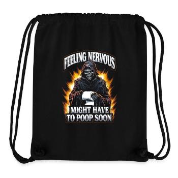 Reizdarm-Syndrom Reaper IBS Gothic--Humor - Stanley/Stella recycelter Gym Bag - Schwarz - Vorne