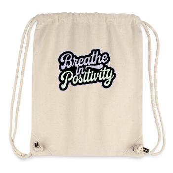 Positivity: Inspirational - Stanley/Stella Recycled Gym Bag - natural - Front