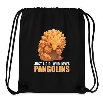 Schuppentiere Pangolin Schuppentier - Stanley/Stella recycelter Gym Bag - Schwarz - Vorne