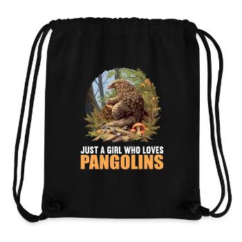 Schuppentiere Pangolin Schuppentier - Stanley/Stella recycelter Gym Bag - Schwarz - Vorne