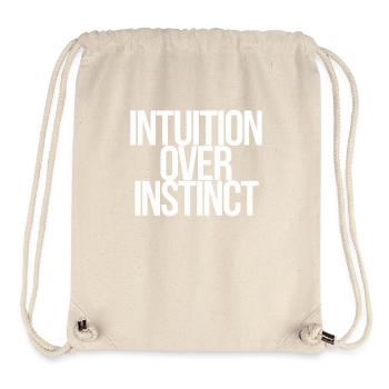 Intuition instead of instinct Inspiring - Stanley/Stella Recycled Gym Bag - natural - Front