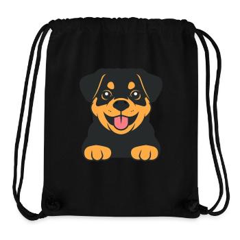 Rottweiler - Stanley/Stella recycelter Gym Bag - Schwarz - Vorne