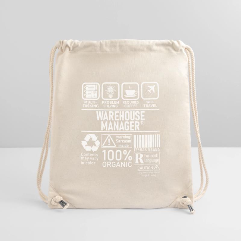 Warehouse Manager multi tasking problem solving Stanley/Stella Recycled Gym Bag