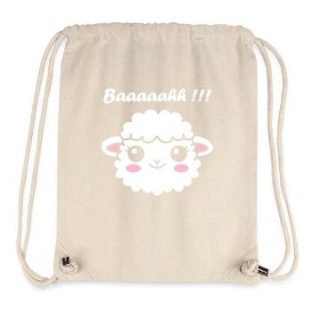Sheep - Stanley/Stella Recycled Gym Bag - natural - Front
