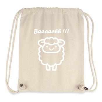 Sheep - Stanley/Stella Recycled Gym Bag - natural - Front