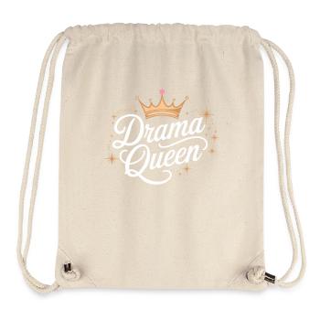 Drama Queen Königin Prinzessin Selbstwert Frauen - Stanley/Stella recycelter Gym Bag - Naturweiß - Vorne