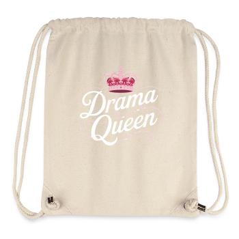Drama Queen Königin Prinzessin Selbstwert Frauen - Stanley/Stella recycelter Gym Bag - Naturweiß - Vorne