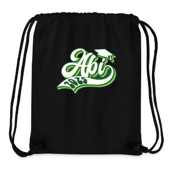 ABITUR 2025 ABI Geschafft Abiturient Lustiges - Stanley/Stella recycelter Gym Bag - Schwarz - Vorne