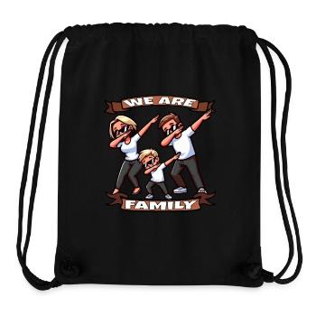 We Are Family Outfit Team Dap dapping - Stanley/Stella Recycled Gym Bag - black - Front