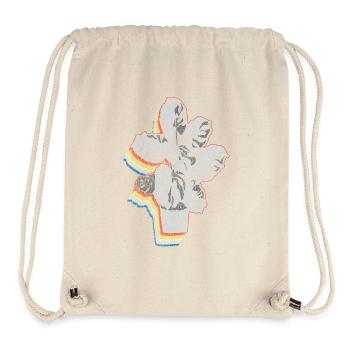 Amoureux des plantes jardinage rétro - Sac à cordon recyclé Stanley/Stella - blanc naturel - Devant