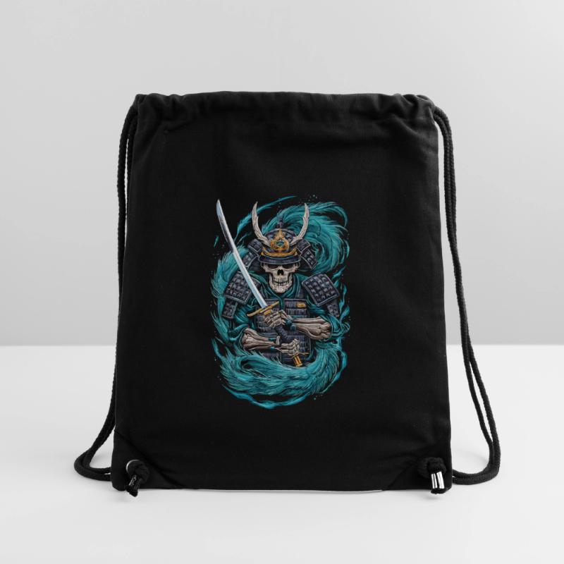 Ghostly Samurai Warrior Stanley/Stella Recycled Gym Bag