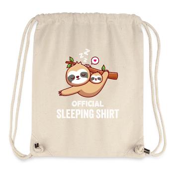 chemise de nuit ANGLAIS Plan de travail 1 - Sac à cordon recyclé Stanley/Stella - blanc naturel - Devant