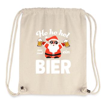 bier9 Zeichenfläche 1 - Stanley/Stella recycelter Gym Bag - Naturweiß - Vorne